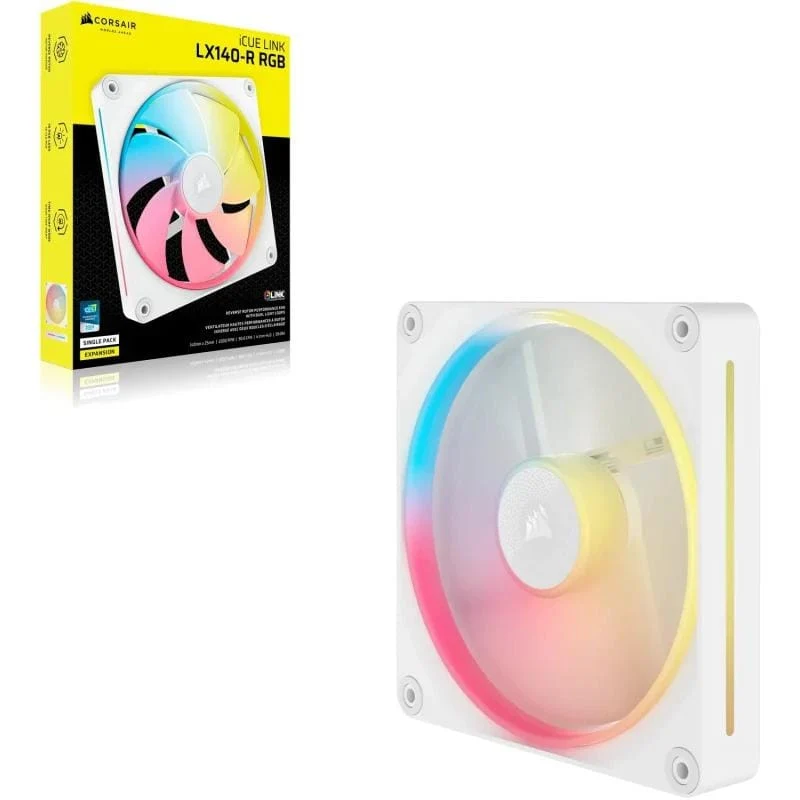 Ventilator Carcasa CORSAIR iCUE LINK LX140-R RGB CO-9051055-WW | 140mm, RGB, Alb