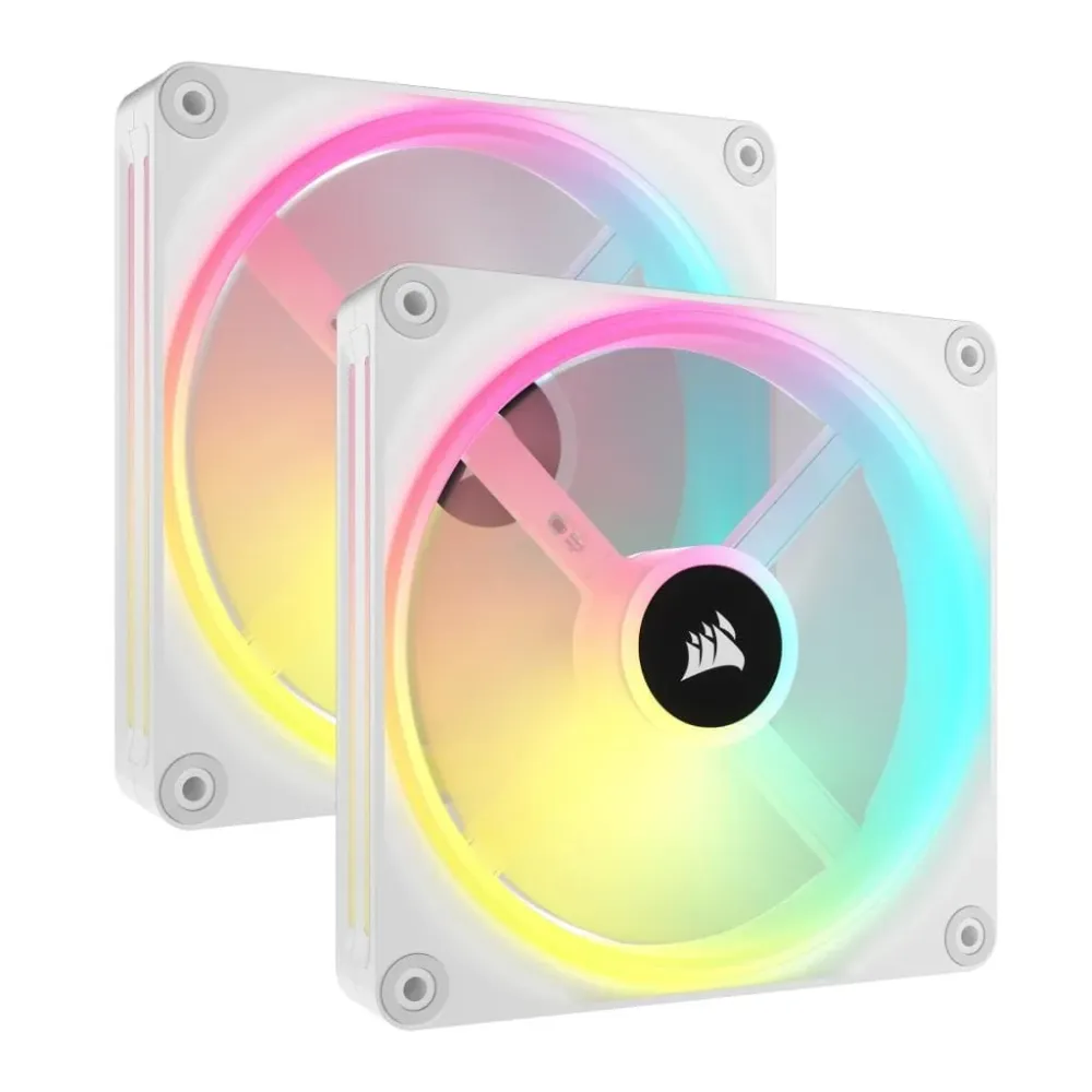 Ventilator Carcasa Corsair QX140 CO-9051008-WW | 140mm, RGB, Alb