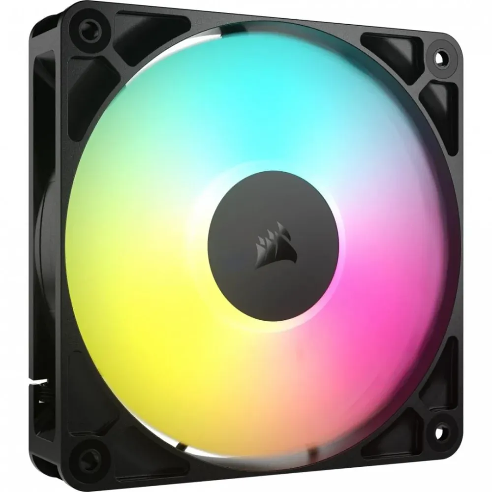 Ventilator Carcasa CORSAIR RS120 CO-9050180-WW | 120mm, ARGB, Negru