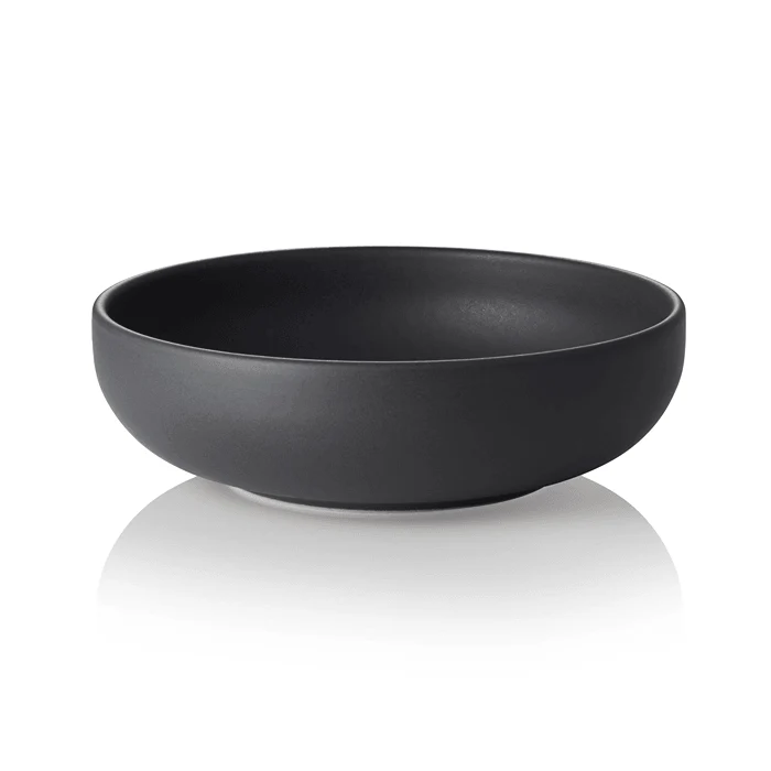 Bol, Ø 16 cm, set de 6 bucati, seria One, culoare negru Midnight