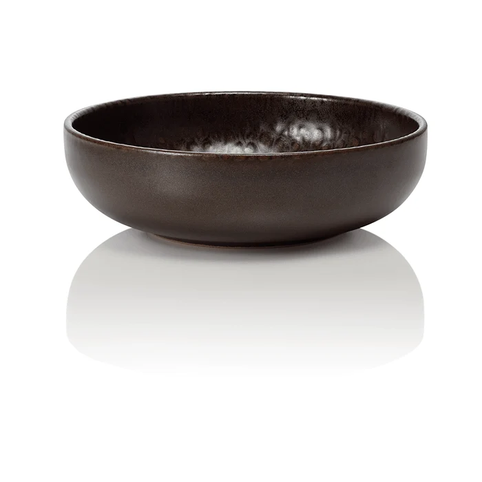 Bol, Ø 16 cm, set de 6 bucati, seria One, culoare Metallic Brown