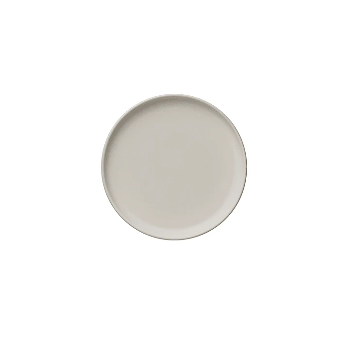 Farfurie plata, Ø 17,5 cm, set de 6 bucati, seria One, culoare Light Rock