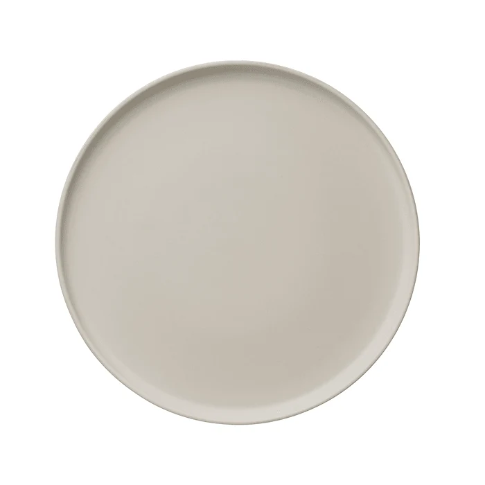 Farfurie plata, Ø 33 cm, set de 4 bucati, seria One, culoare Light Rock