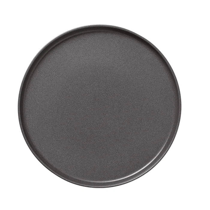Farfurie plata, Ø 33 cm, set de 4 bucati, seria One, culoare Stone Grey