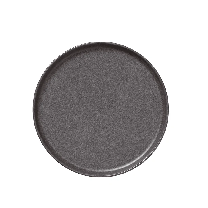Farfurie plata, Ø 28 cm, set de 6 bucati, seria One, culoare Stone Grey