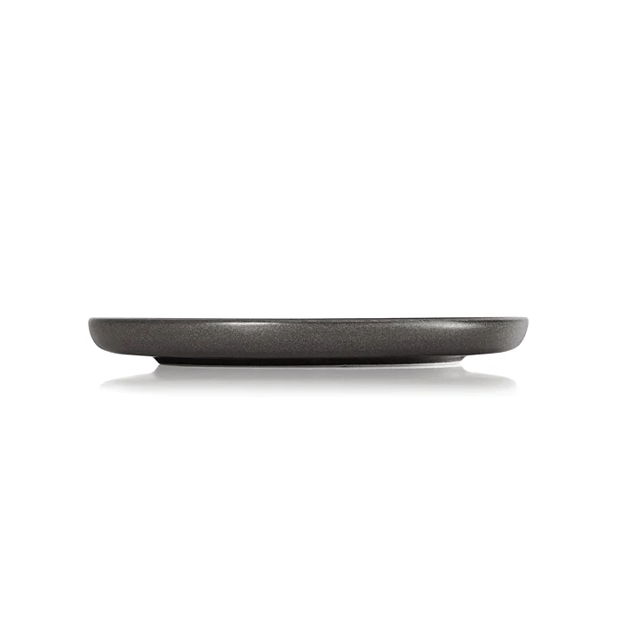 Farfurie plata, Ø 28 cm, set de 6 bucati, seria One, culoare Stone Grey