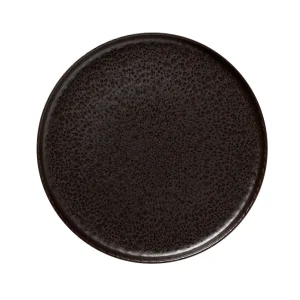 Farfurie plata, Ø 33 cm, set de 4 bucati, seria One, culoare Metallic Brown