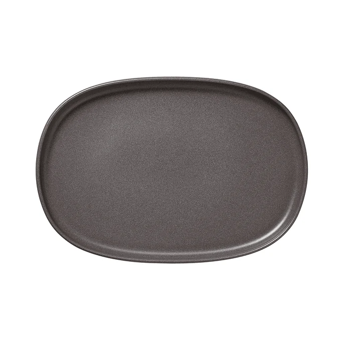 Platou, 33 x 23 cm, set de 4 bucati, seria One, culoare Stone Grey