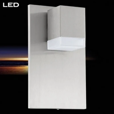 Aplica exterior LED Pardela, din otel inoxidabil cu numere incluse