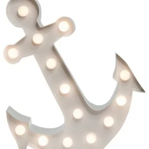 Decoratiune luminoasa cu baterii MARQUEE 14 LED-uri, 31 cm inaltime