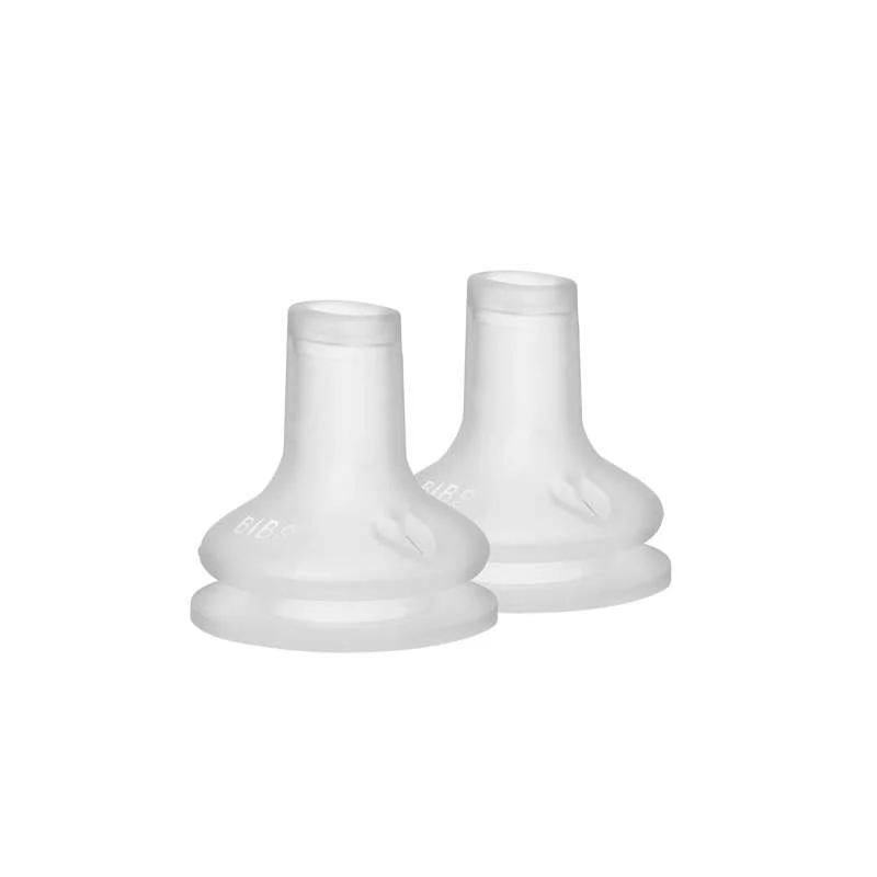 BIBS Bottle - Tilbehør - Suttehoved - Silikone/Sippy - 2-Pak