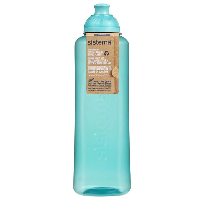 Sistema Sticlă de apă Ocean Bound - Swift Squeeze - 480ml - Teal Stone