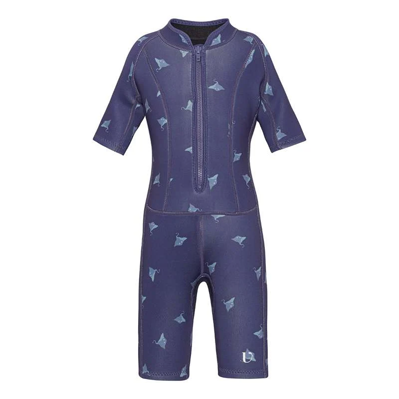 Vanilla Copenhagen Costum de baie din neopren - Skate Fish - Cobalt închis - 110/116