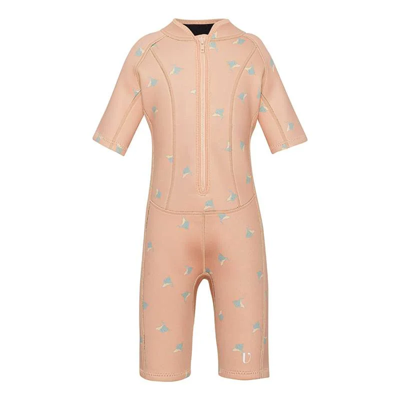 Vanilla Copenhagen Costum de baie Neopren - Skate Fish - Sand Rose - 110/116