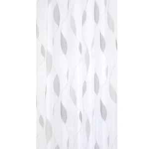 Perdea PAOLO, HOME LIVING IDEAS, alb-piatră